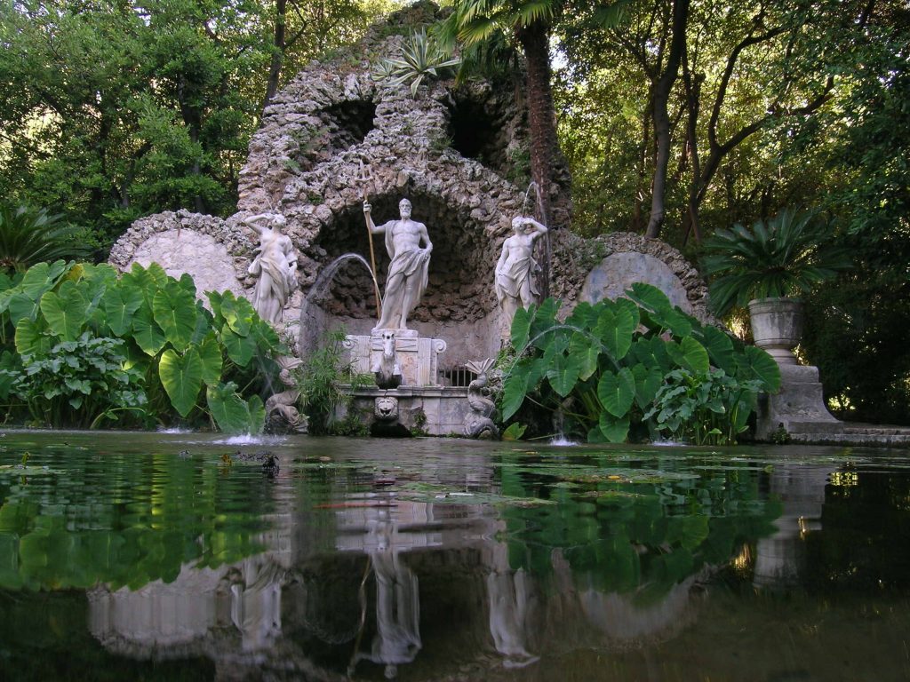 romantic Trsteno Arboretum 