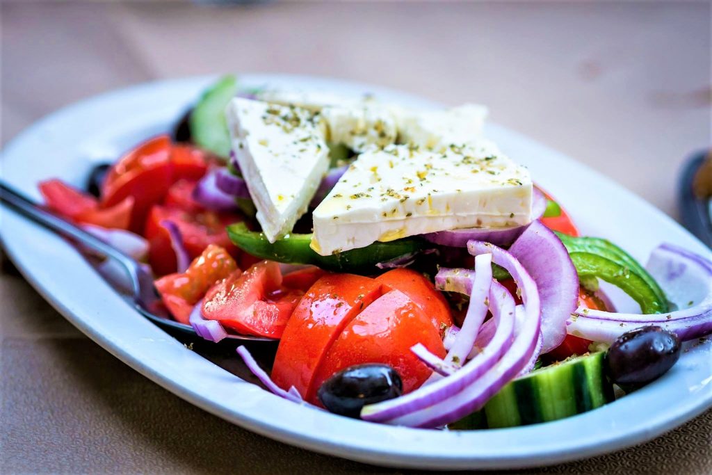 Greek Salad with feta cheese