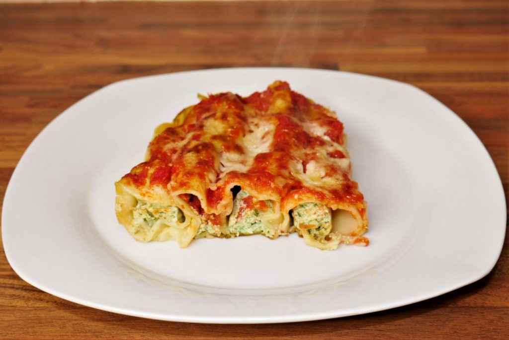 Spinach and Ricotta Cannelloni - An Easy Dinner Idea ⋆