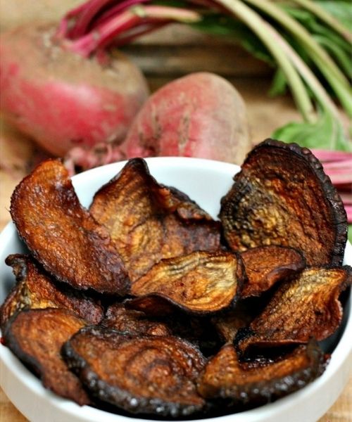 beetroot chips kid-friendly oven baked
