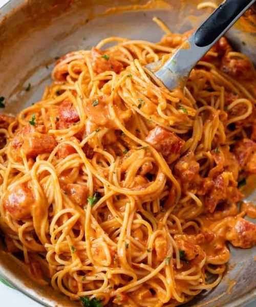 creamy tomato pasta