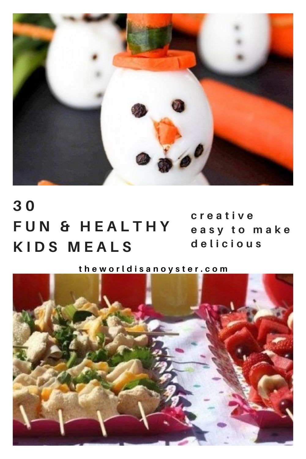 30 Kid-Friendly Recipes Fun To Make and Eat ⋆ The World Is an Oyster
