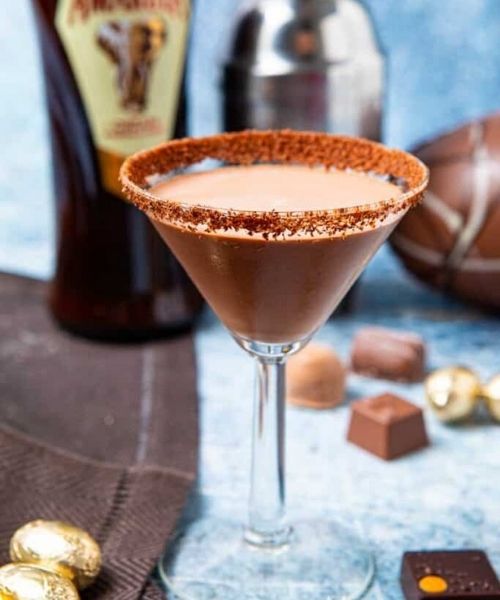 festive chocolate amarula cocktail