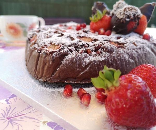 boozy chocolate-dipped strawberry cake Valentine's Day why and how do we celebrate it
